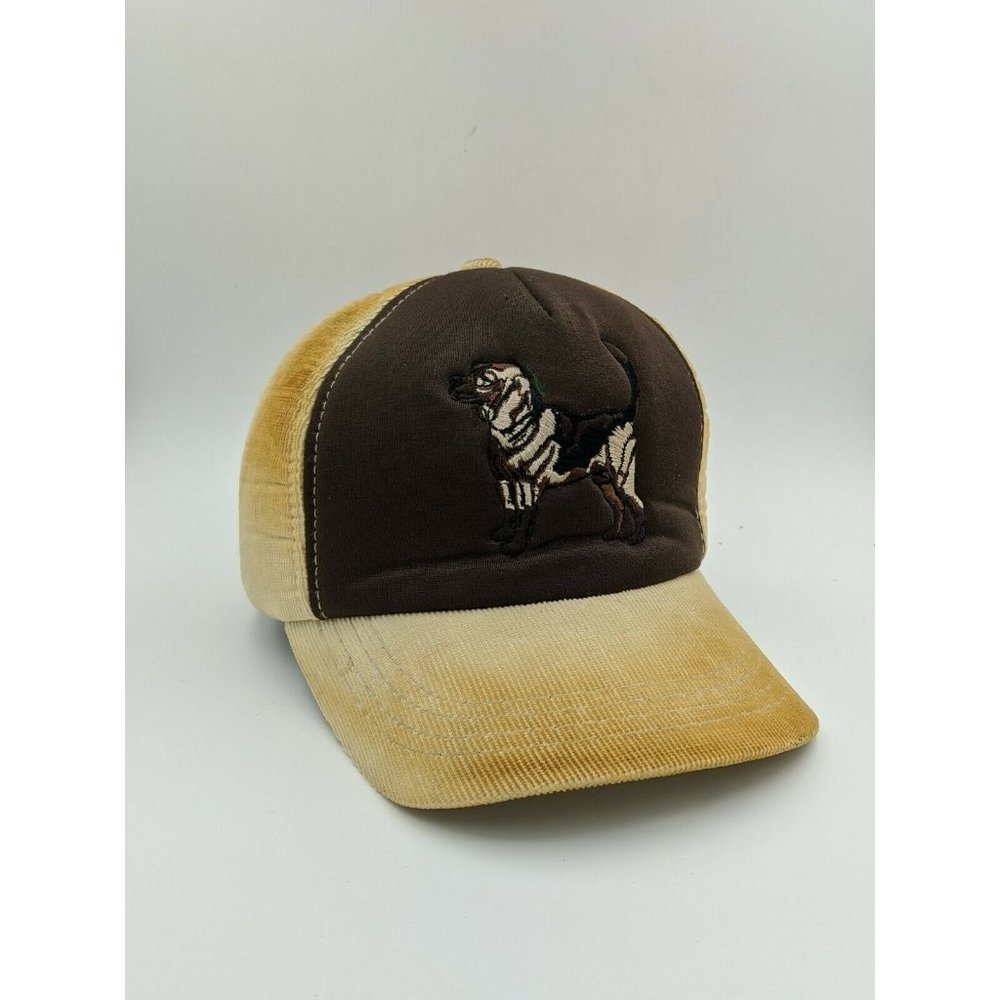 Winchester Rifles Vintage Hunting Brown Fitted Hat